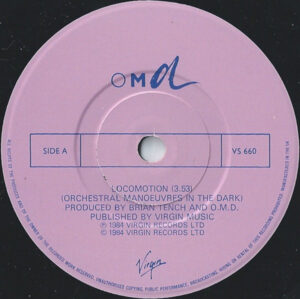 Orchestral Manoeuvres In The Dark - Locomotion 7 Inch Vinyl Single (7 Inch Record)
