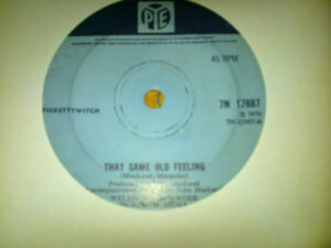 Pickettywitch - That Same Old Feeling 7 Inch Vinyl Single (7 Inch Record)