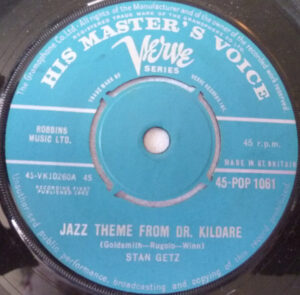 Stan Getz - Jazz Theme From Dr. Kildare 7 Inch Vinyl Single (7 Inch Record)