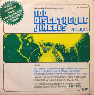 East Anglian Productions - 100 Discotheque Jingles Volume 1 Vinyl LP (LP Record)