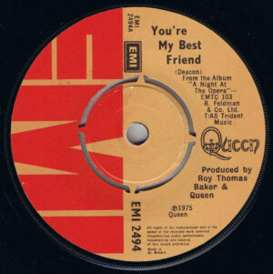 Queen - You're My Best Friend 7 Inch Vinyl Single (7 Inch Record)