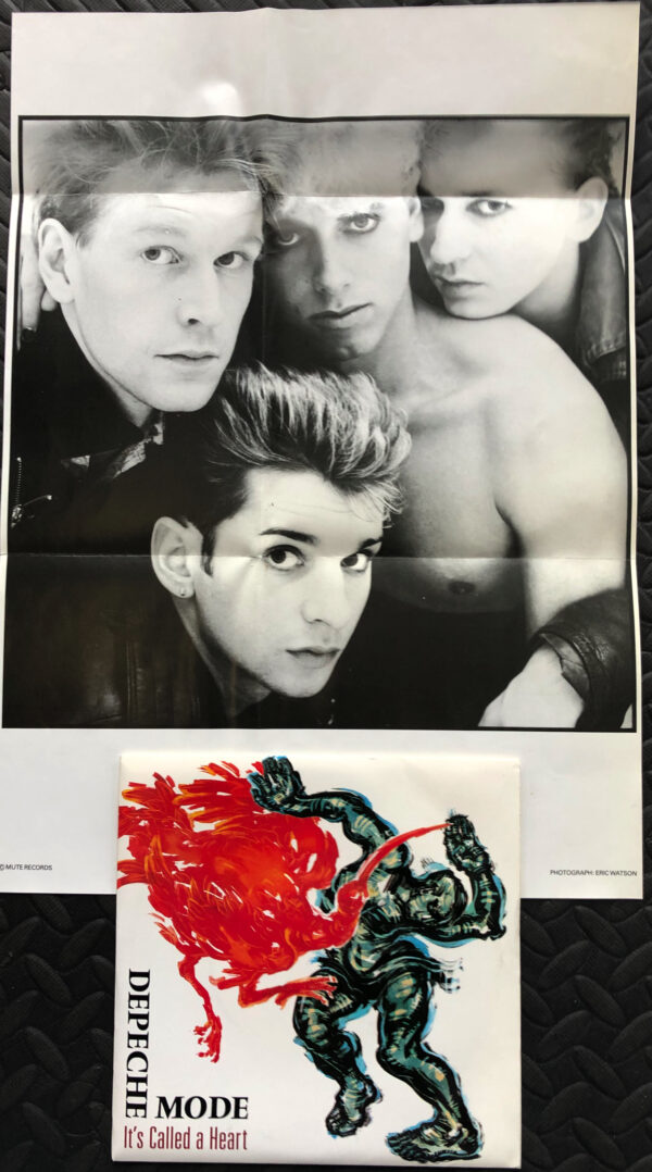 Depeche Mode - It's Called A Heart 7 Inch Vinyl Single (7 Inch Record, Limited Edition, Includes Poster) - Image 6