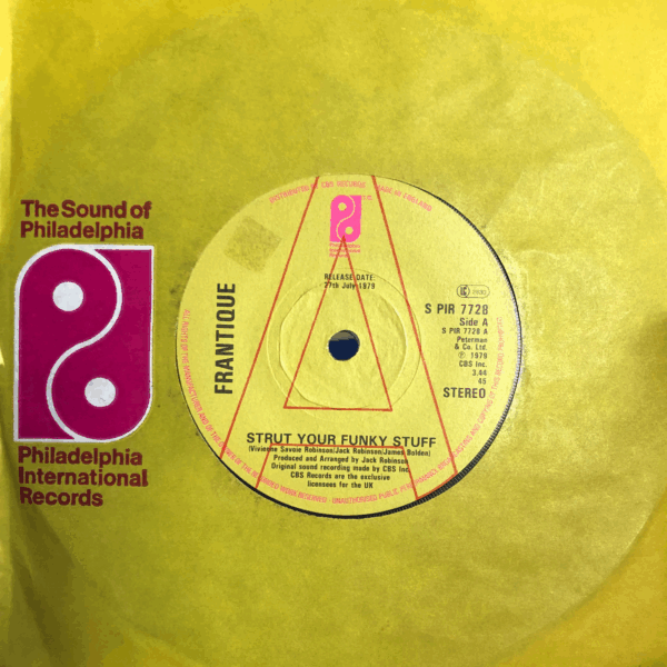 Frantique – Strut Your Funky Stuff 7-Inch Vinyl Promo: A Disco Funk Gem