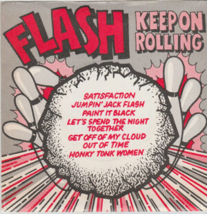Flash - Keep On Rolling 7 Inch Vinyl Single (7 Inch Record, Promo)