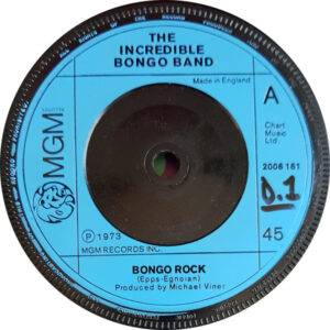 The Incredible Bongo Band - Bongo Rock 7 Inch Vinyl Single (7 Inch Record)