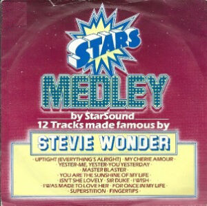 Star Sound - Stars On Stevie 7 Inch Vinyl Single (7 Inch Record)