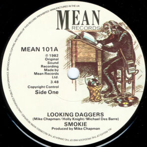 Smokie - Looking Daggers 7 Inch Vinyl Single (7 Inch Record)