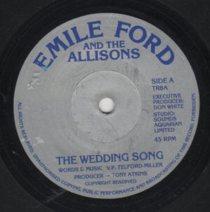 Emile Ford & The Allisons - The Wedding Song (7", Single, RP) (Near Mint (NM or M-))