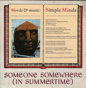 Simple Minds - Someone Somewhere (In Summertime) 7 Inch Vinyl Single (7 Inch Record)