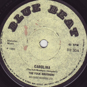 The Folk Brothers* - Carolina (7", Single, RE) (Very Good Plus (VG+))