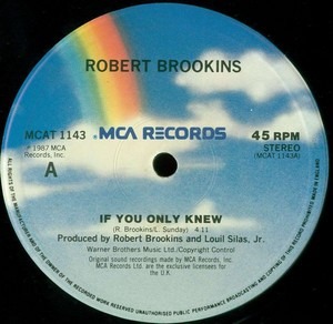 Robert Brookins - If You Only Knew (12") (Near Mint (NM or M-))