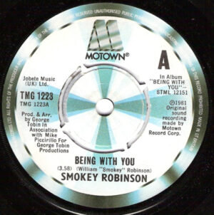 Smokey Robinson - Being With You 7 Inch Vinyl Single (7 Inch Record)