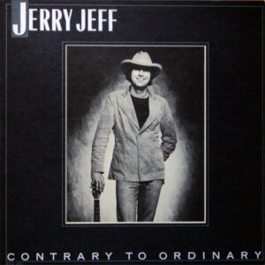Jerry Jeff - Contrary To Ordinary Vinyl LP (LP Record, Album)