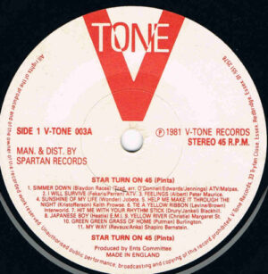 Star Turn on 45 Pints - Star Turn On 45 (Pints) 7 Inch Vinyl Single (7 Inch Record)