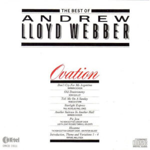 Andrew Lloyd Webber - Ovation - The Best Of Andrew Lloyd Webber Vinyl LP (LP Record, Compilation, Gatefold)