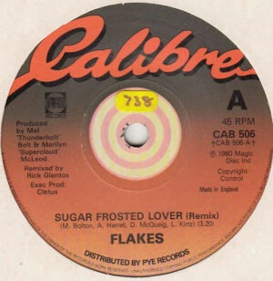 Flakes - Sugar Frosted Lover 7 Inch Vinyl Single (7 Inch Record)