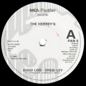 The Herrey's - Diggi Loo/Diggi Ley 7 Inch Vinyl Single (7 Inch Record)
