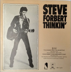 Steve Forbert - Thinkin' (7", Single, Gat) (Near Mint (NM or M-))