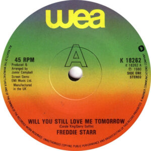 Freddie Starr - Will You Still Love Me Tomorrow 7 Inch Vinyl Single (7 Inch Record)