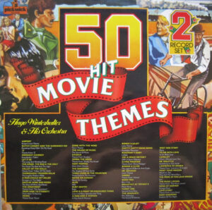 Hugo Winterhalter Orchestra - 50 Hit Movie Themes Vinyl LP (2xLP Record, Compilation, Gatefold)