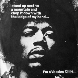 The Jimi Hendrix Experience - Voodoo Chile 7 Inch Vinyl Single (7 Inch Record)