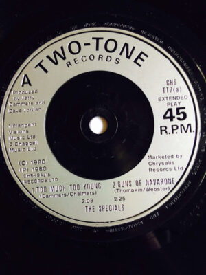 The Specials - Too Much Too Young 7 Inch Vinyl Single (7 Inch Record)