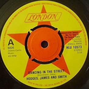 Hodges, James And Smith - Dancing In The Street 7 Inch Vinyl Single (7 Inch Record, Promo)