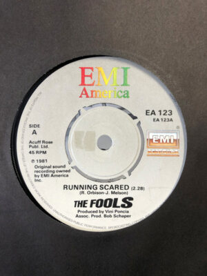 The Fools - Running Scared (7", Single) (Very Good Plus (VG+))