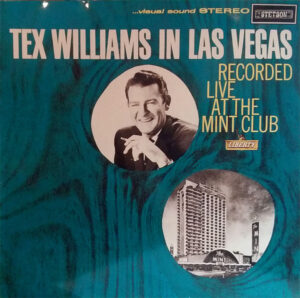 Tex Williams - Tex Williams In Las Vegas Vinyl LP (LP Record, Album)