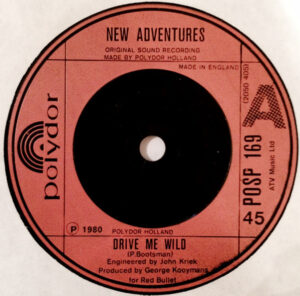 New Adventures - Drive Me Wild 7 Inch Vinyl Single (7 Inch Record)