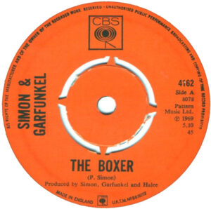 Simon and Garfunkel - The Boxer 7 Inch Vinyl Single (7 Inch Record)