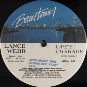 Lance Webb - Life's Charade 12 Inch Vinyl Single (12 Inch Record)