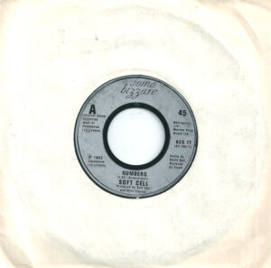 Soft Cell - Numbers / Barriers 7 Inch Vinyl Single (7 Inch Record)