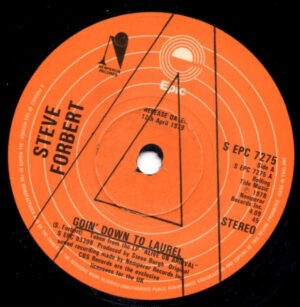 Steve Forbert - Goin' Down To Laurel  (7", Single, Promo) (Near Mint (NM or M-))