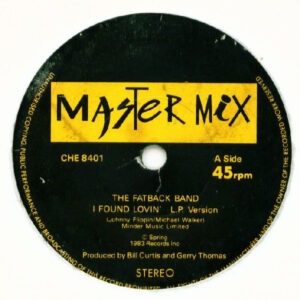 The Fatback Band - I Found Lovin' 7 Inch Vinyl Single (7 Inch Record)